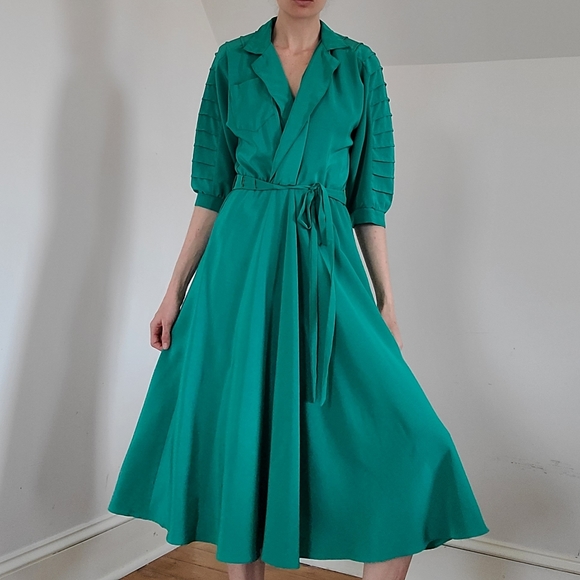 RARE VINTAGE - Mid length dress - Picture 6 of 15